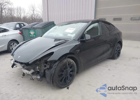 2022 Tesla Model Y Long Range Dual Motor All-Wheel Drive from USA, damaged, VIN 7SAYGDEE1NA007512